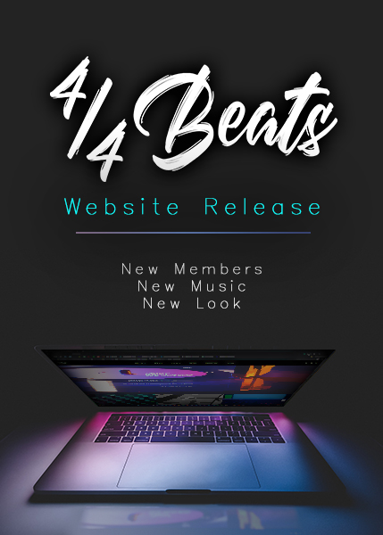 44Beats Website Release Flyer